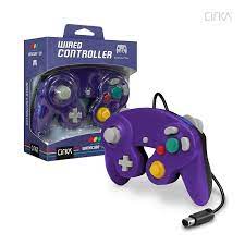 GameCube/Wii Controller - Purple Black - Cirka (X2)